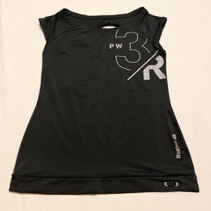 Reebok Womens Shirt Size Small Tank Top Back Cutout Activewear